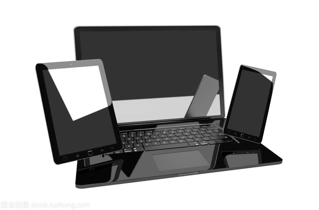 筆記本電腦、手機與平板電腦的3D渲染互聯技術